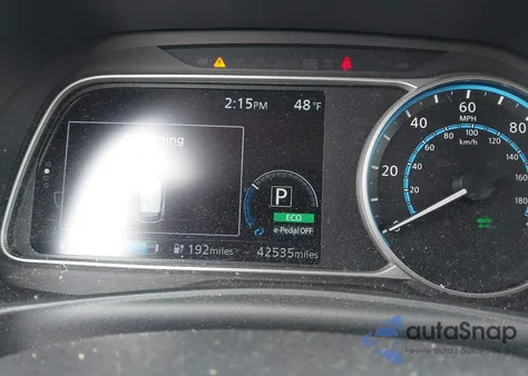 2020 Nissan Leaf Sl Plus 62 Kwh from USA, damaged, VIN 1N4BZ1DP2LC305049